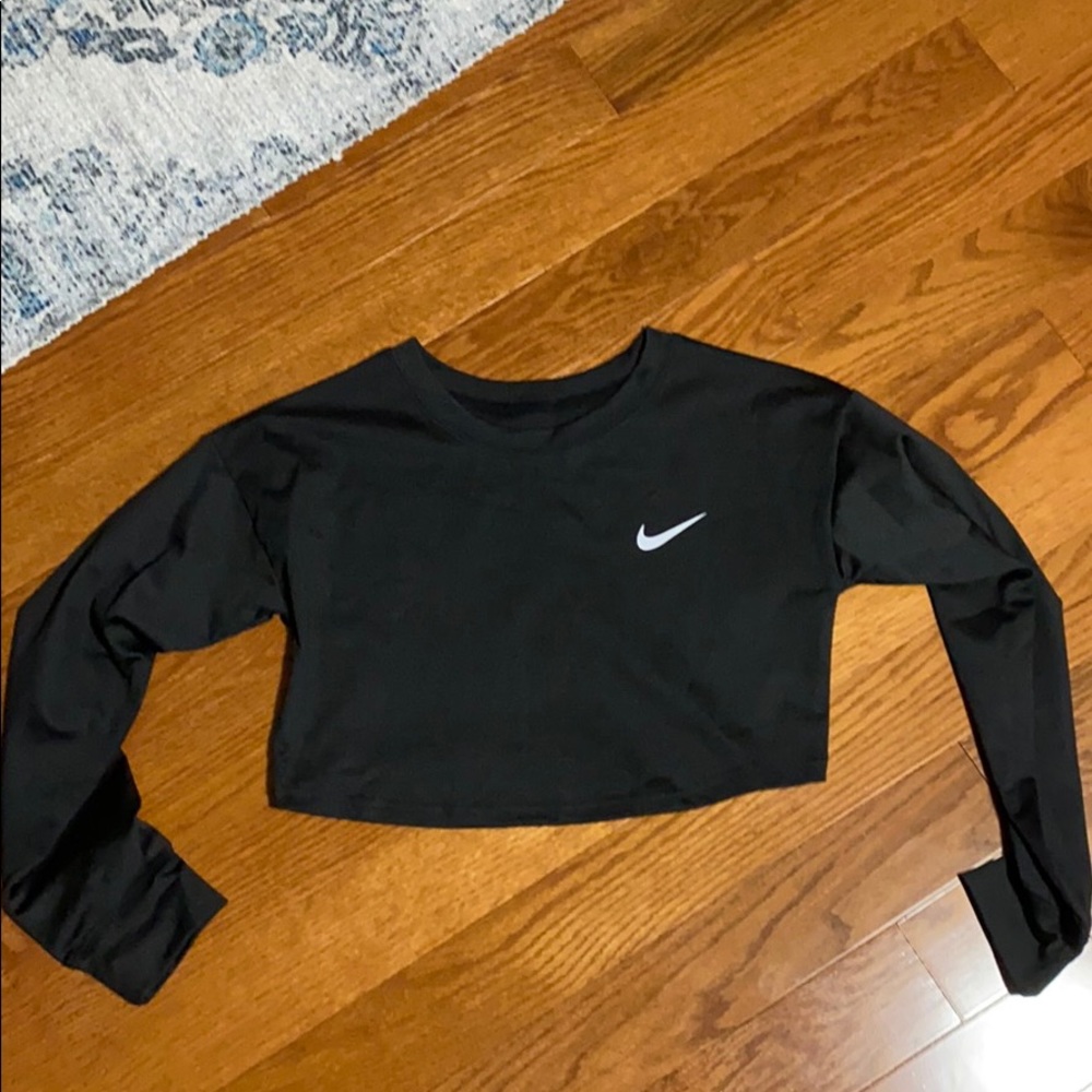Nike inspired crop top